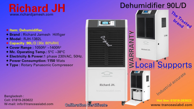 Dehumidifier 90L in Bangladesh 