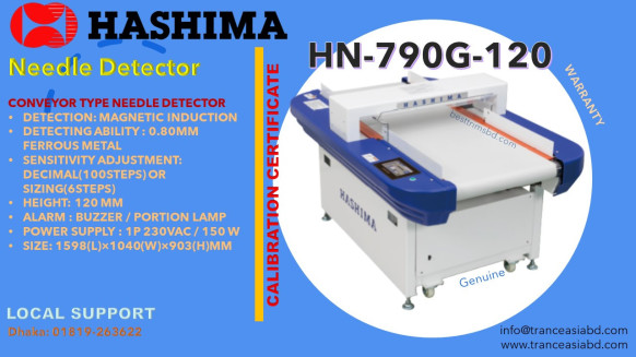 Hashima Needle Detector HN790G-120 in Bangladesh 